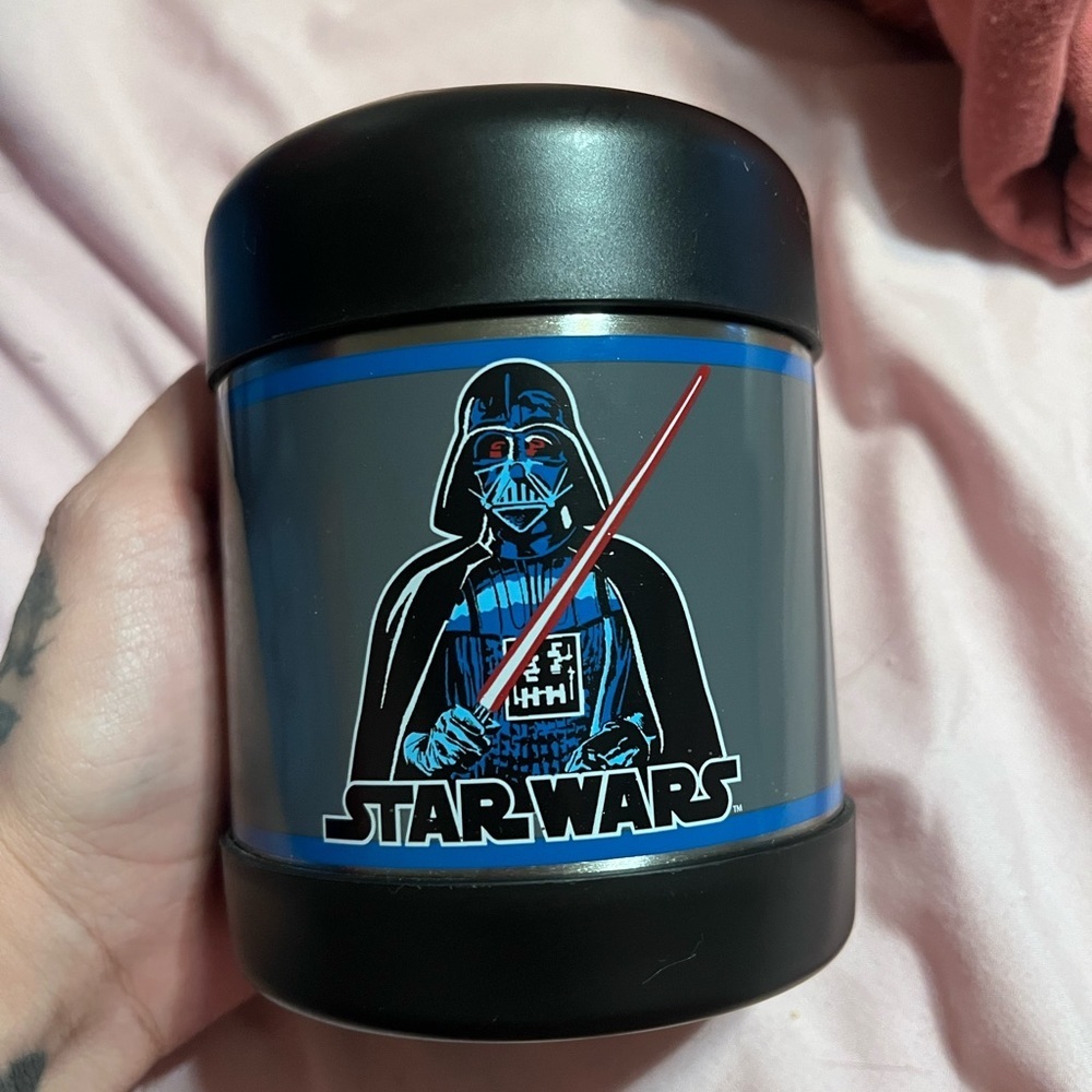 Pottery Barn Kids Darth Vader Hot Cold Food Container